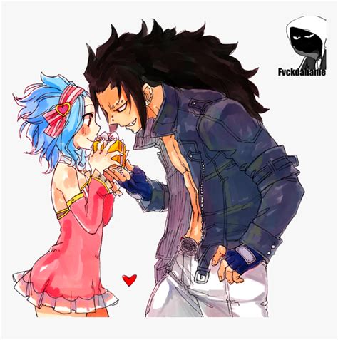 Gajeel y Levy juntos en Fairy Tail