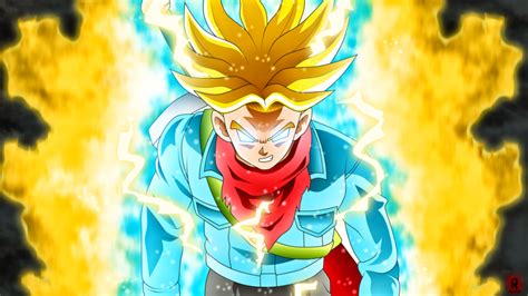Trunks Super Saiyajin contra Goku Black