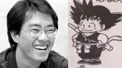 Ilustración de Goku anciano por Akira Toriyama