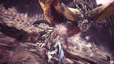 Ilustración de los Dragones Ancianos de Monster Hunter World