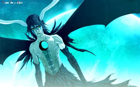 Ilustración de Ulquiorra Cifer, la Cuarta Espada de Bleach