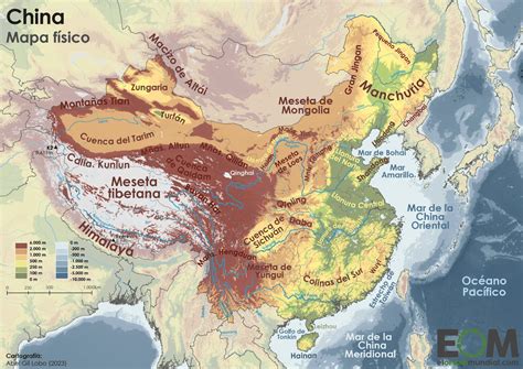 Mapa de China destacando las sucursales de KFC