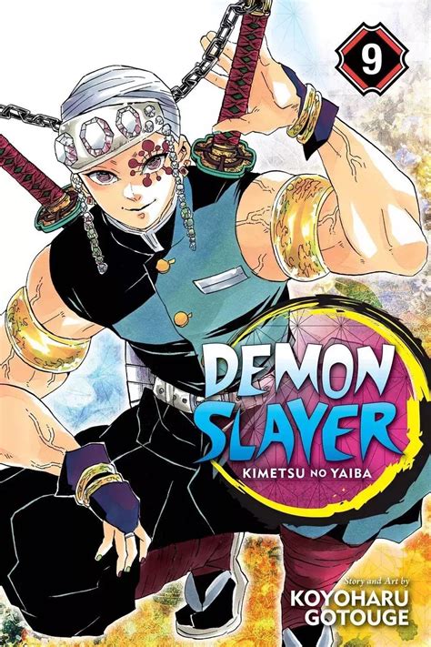 Portada del volumen 9 de Demon Slayer