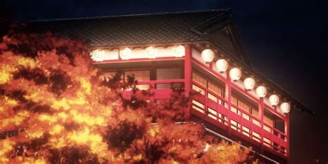 Mapa del distrito del entretenimiento en Demon Slayer