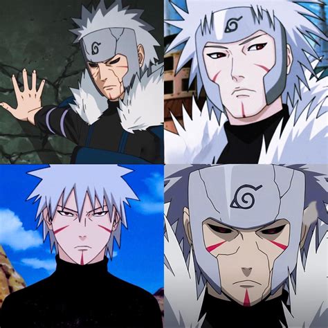 Tobirama Senju en su atuendo de Hokage