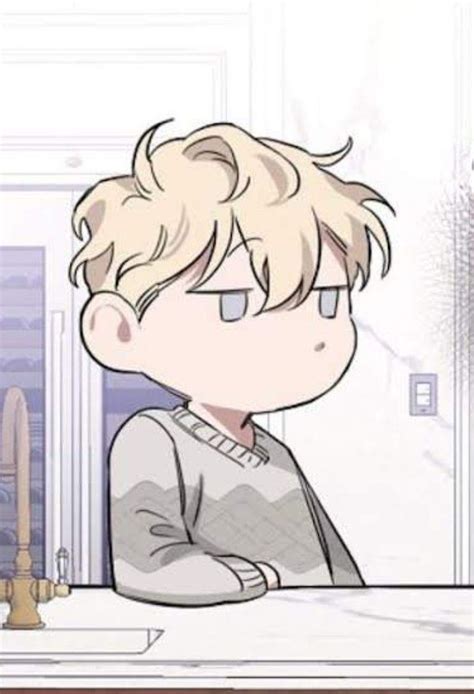 Ilustración de personajes de manhwa con apariencia infantil