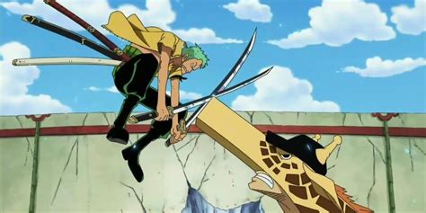 Roronoa Zoro vs. Kaku en Enies Lobby