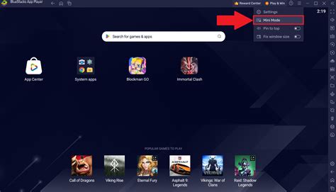 Captura de pantalla de BlueStacks mostrando el modo Multi-Instancia