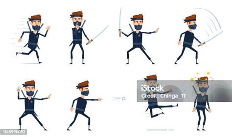 Ilustración mostrando diferentes ninjas juzgando a otros