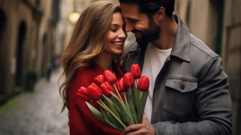Pareja de hombres en un entorno romántico