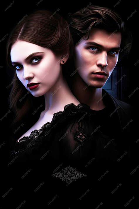 Ilustración de vampiros en un contexto moderno