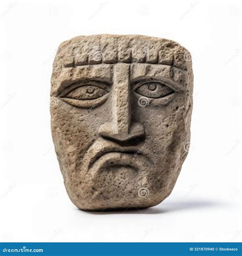 Ilustración de la piedra con el rostro tallado, similar a un Behelit