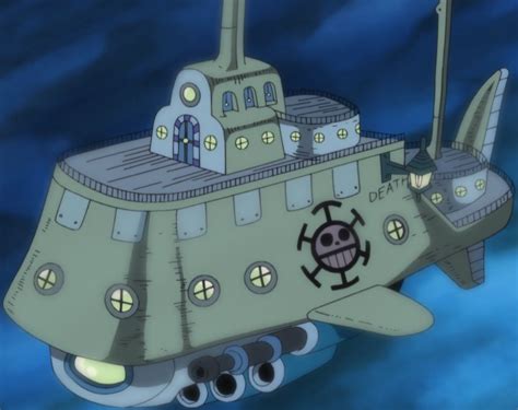 El submarino Polar Tang de los Heart Pirates
