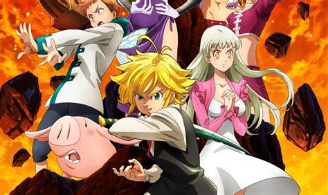 Portada de la temporada 4 de Nanatsu no Taizai