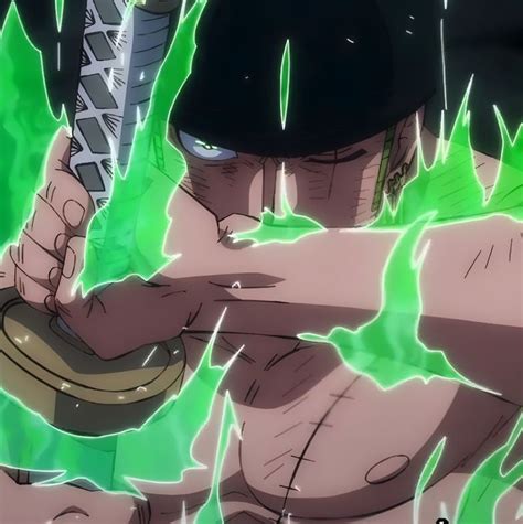 Roronoa Zoro cortando al 
