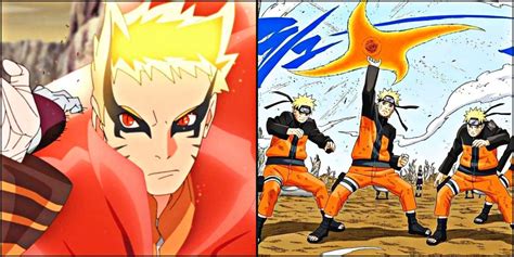 Naruto Uzumaki usando el Jutsu Harem Inverso