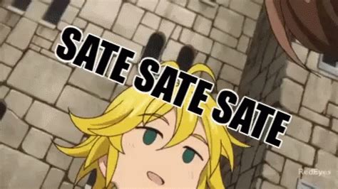 Meliodas diciendo Sate Sate Sate