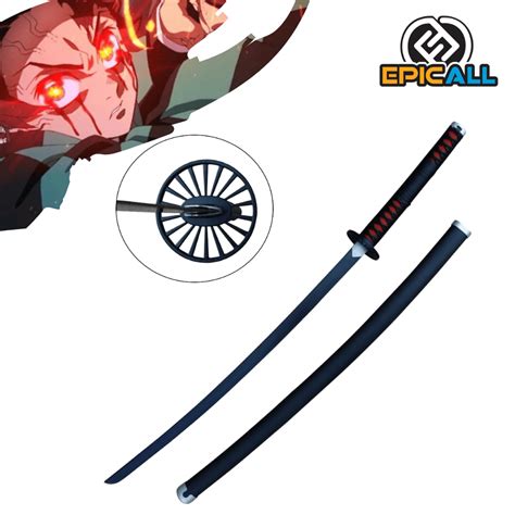 Réplica detallada de la Nichirin Blade de Tanjiro