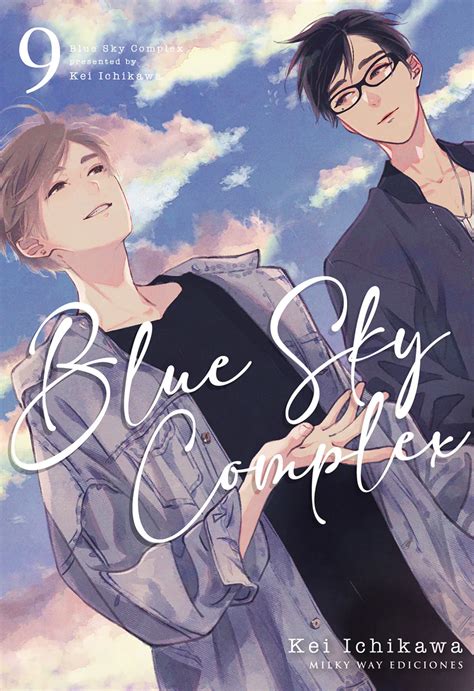Escena romántica del manga Blue Sky Complex