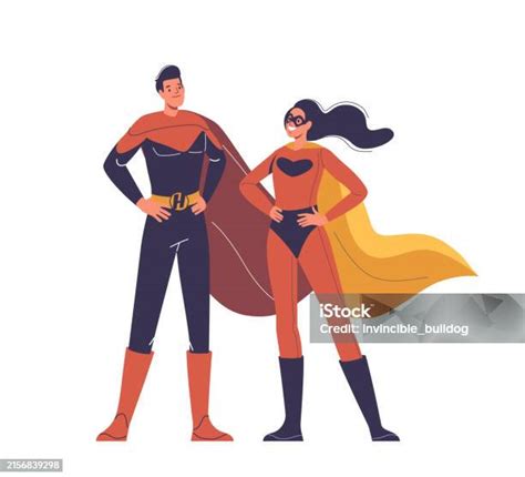Ilustración de dos superhéroes masculinos en un abrazo romántico