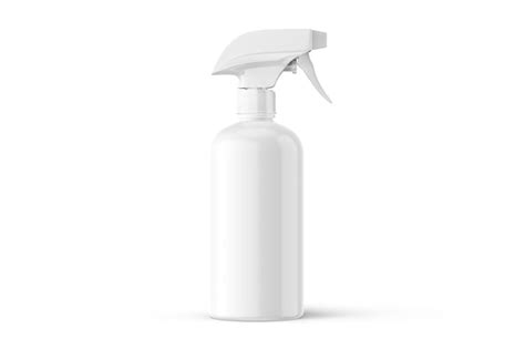 botella de spray desodorante sobre ropa blanca