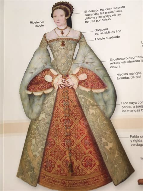 Detalle de vestuario renacentista en Cantarella