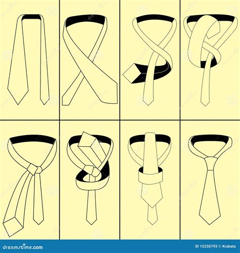 Ilustración de una corbata mágica