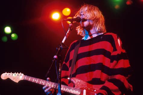 Kurt Cobain en concierto con Nirvana