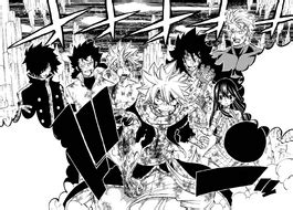 Los siete Dragon Slayer enfrentando a Acnologia