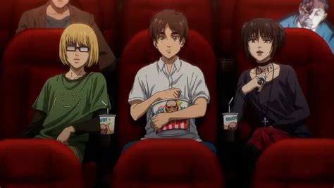 Collage de escenas de batalla de Shingeki no Kyojin