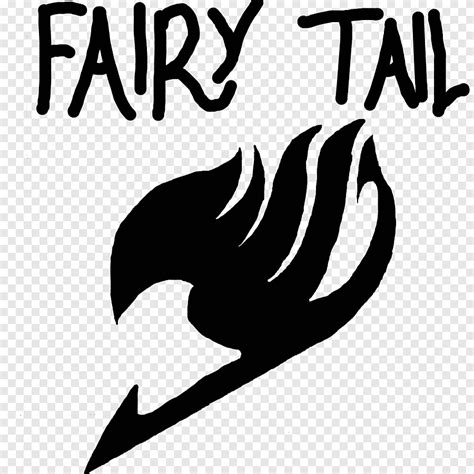 Ilustración del símbolo del gremio Fairy Tail con un hada y cola