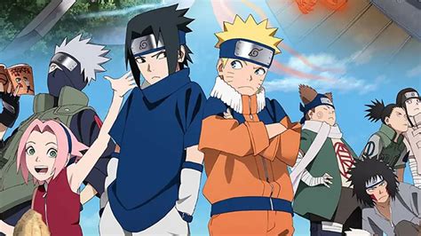 Naruto Shippuden: Naruto y Sakura entrenando con Kakashi