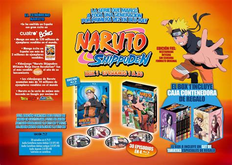 Portada de la colección DVD de Naruto Shippuden