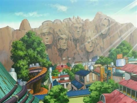 Kurama atacando la Aldea Oculta de la Hoja
