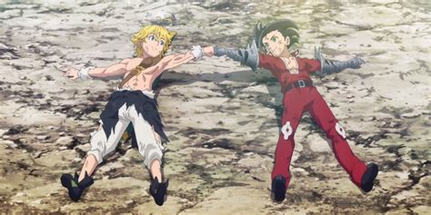 Zeldris confrontando a Meliodas