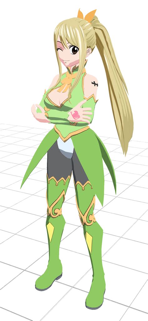 Lucy invocando a Sagitario