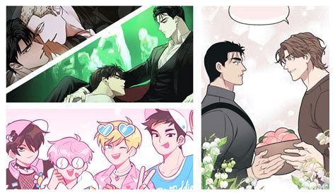 Interfaz de Webtoon con manhwas populares
