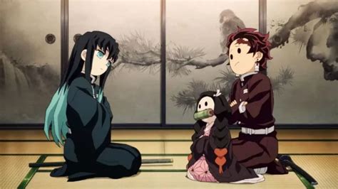 Tanjiro y Nezuko en la Aldea de los Herreros