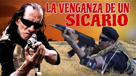 Ilustración de un sicario en acción