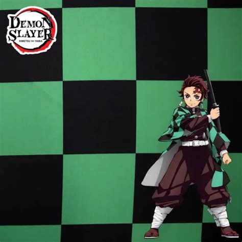 Diseño de kimono inspirado en Tanjiro Kamado