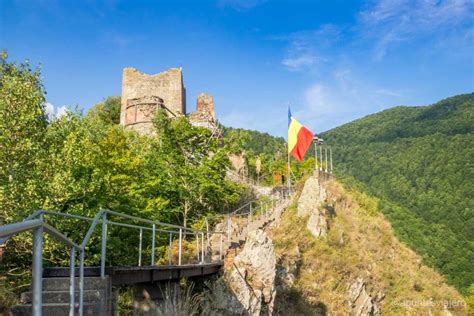 Mapa de Transilvania destacando el Castillo de Bran y Poenari