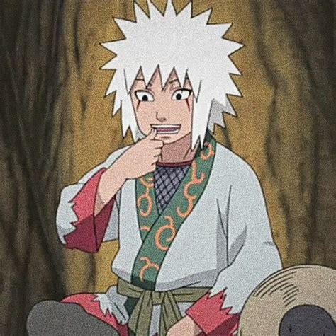 Jiraiya niño siendo entrenado por un sapo sabio.