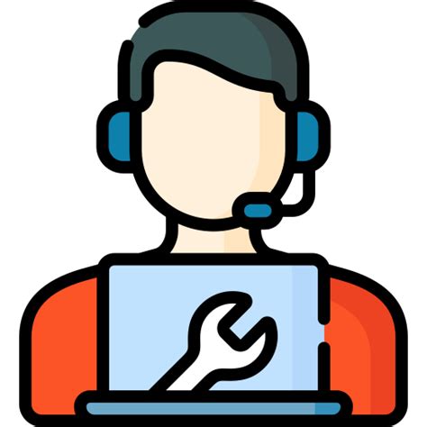 Icono de soporte técnico o contacto