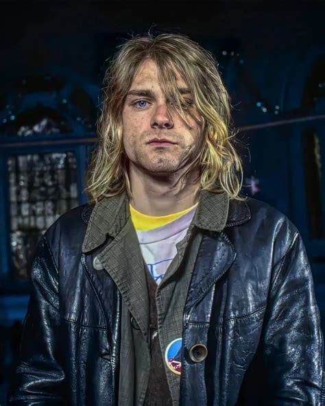 Kurt Cobain componiendo