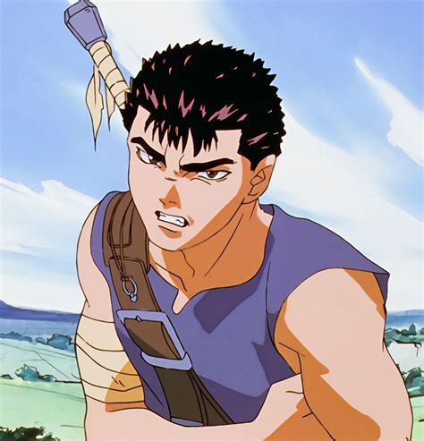 Ilustración de Guts joven