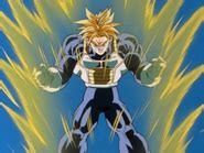 Trunks en su forma de Supersaiyano de Segundo Grado.