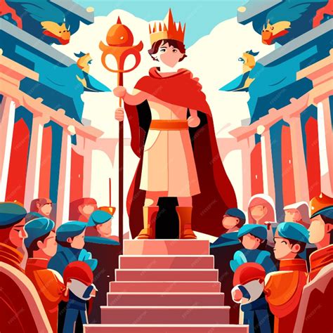 Ilustración del Rey Gris en su antigua vida