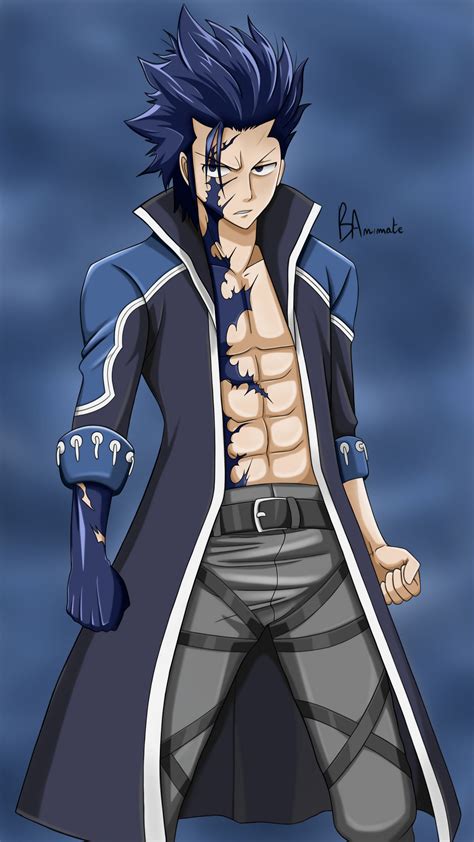 Gray Fullbuster usando su magia Devil Slayer