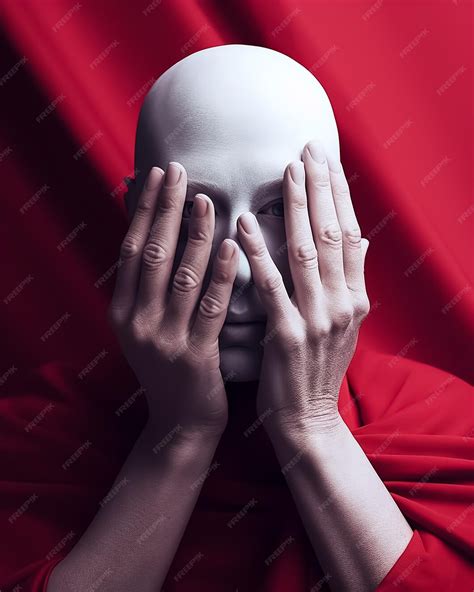 Kaneki cubriendo su rostro con las manos, con lágrimas escurriéndose