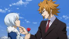 Loke coqueteando con Yukino